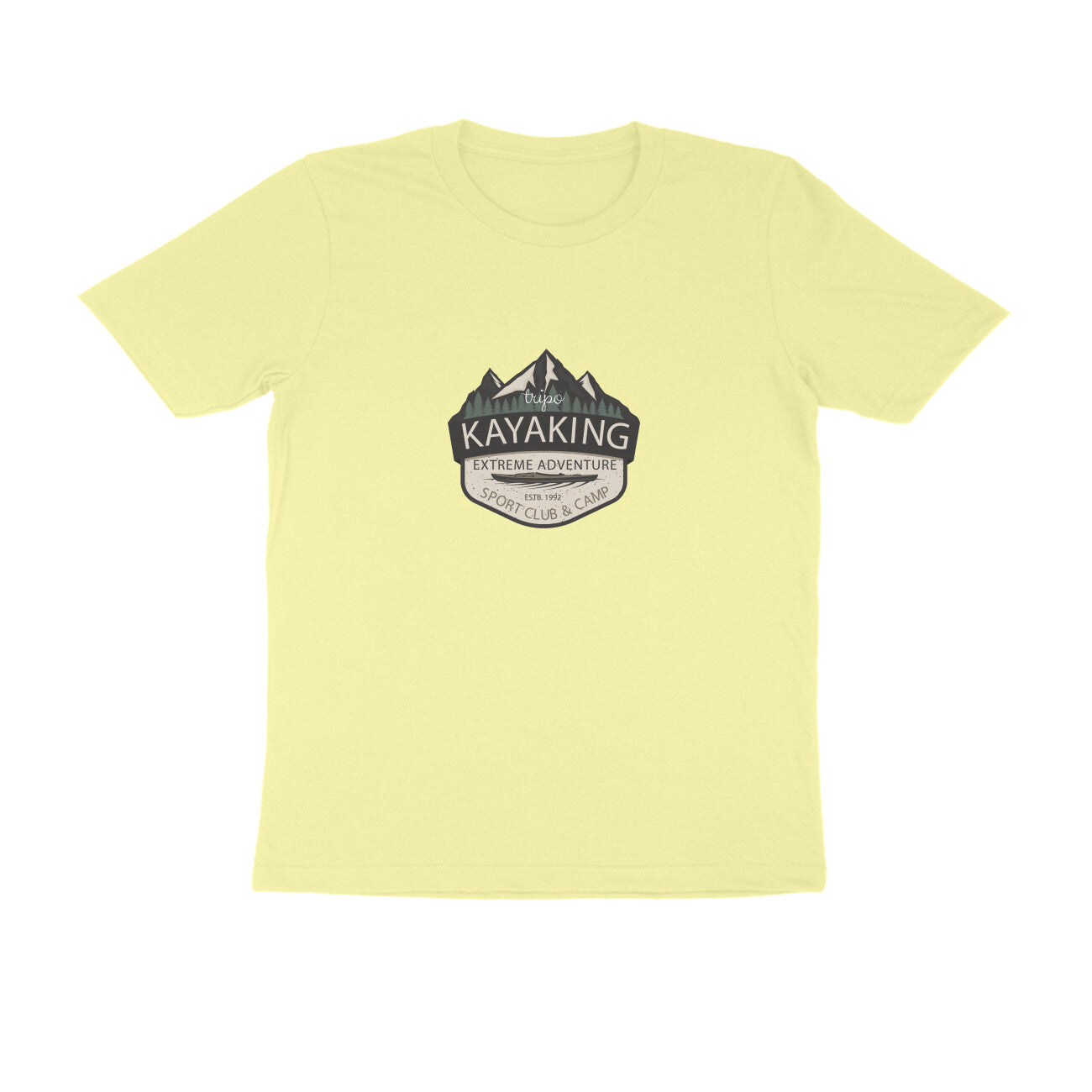 Kayaking Yellow Tshirt